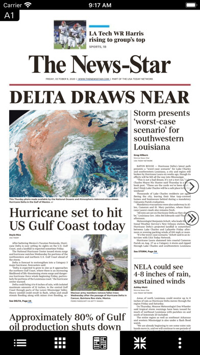 Emulate iPhone app The News-Star eEdition using MyAndroid Emulate iPhone app The News-Star eEdition using MyAndroid