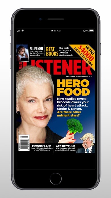 Emulate iPhone app The New Zealand Listener NZ using MyAndroid