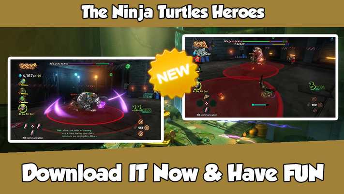 Emulate Android APK The Ninja Turtles Heroes