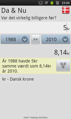 Emulate Android APK Then  Now Danish Inflation