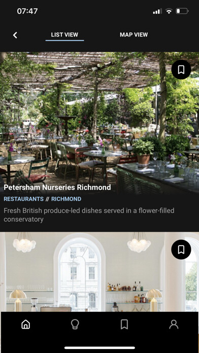 Emulate iPhone app The Nudge London using MyAndroid
