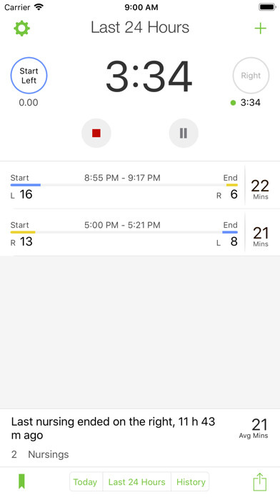 Emulate iPhone app The Nursing Log using MyAndroid Emulate iPhone app The Nursing Log using MyAndroid