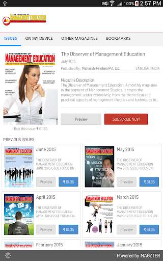Run android online APK The Observer of Management from MyAndroid or emulate The Observer of Management using MyAndroid