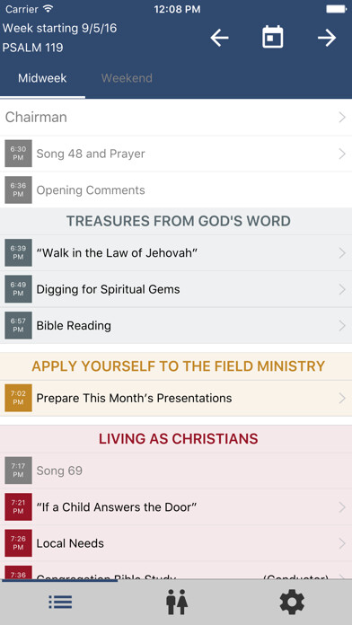 Emulate iPhone app TheocBase using MyAndroid