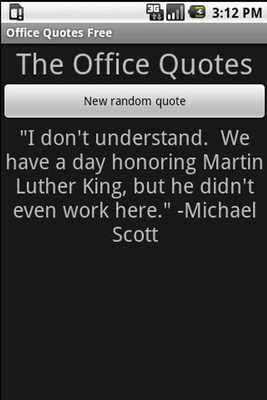 Emulate Android APK The Office Quotes Free