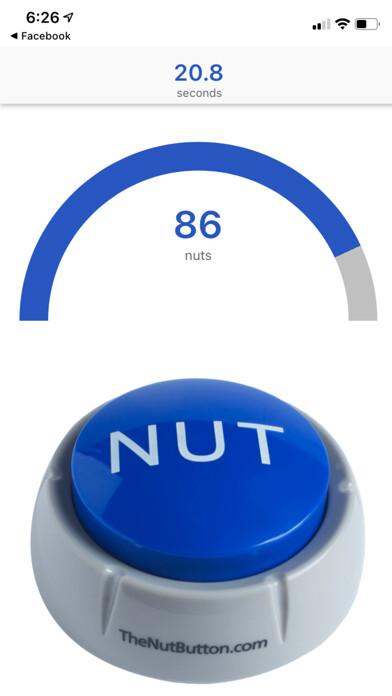 Emulate iPhone app The Official Nut Button Meme using MyAndroid