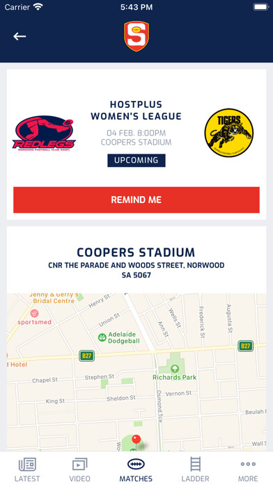 Emulate iPhone app The Official SANFL App using MyAndroid Emulate iPhone app The Official SANFL App using MyAndroid