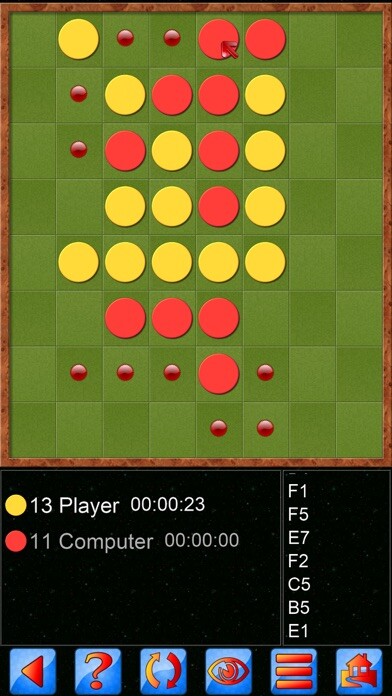Emulate iPhone app Theole V+, Othello game. using MyAndroid Emulate iPhone app Theole V+, Othello game. using MyAndroid