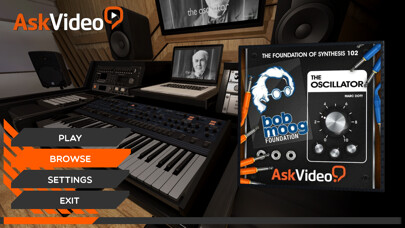 Emulate iPhone app The Oscillator Course by A.V. using MyAndroid