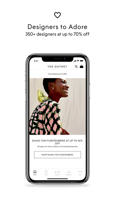 Emulate iPhone app THE OUTNET - DESIGNER OUTLET using MyAndroid Emulate iPhone app THE OUTNET - DESIGNER OUTLET using MyAndroid