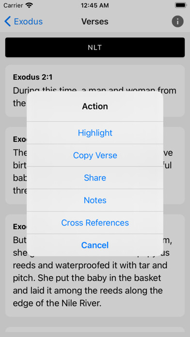 Emulate iPhone app The Overcomers Bible using MyAndroid