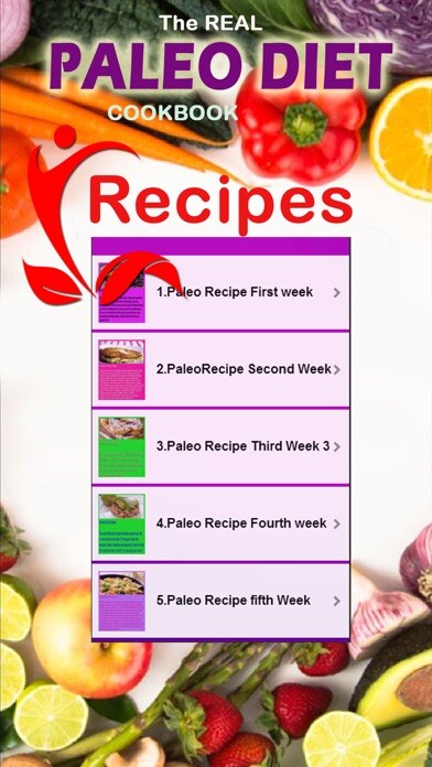 Emulate iPhone app The Paleo Diet Recipes - 5 Week Diet Plan using MyAndroid Emulate iPhone app The Paleo Diet Recipes - 5 Week Diet Plan using MyAndroid
