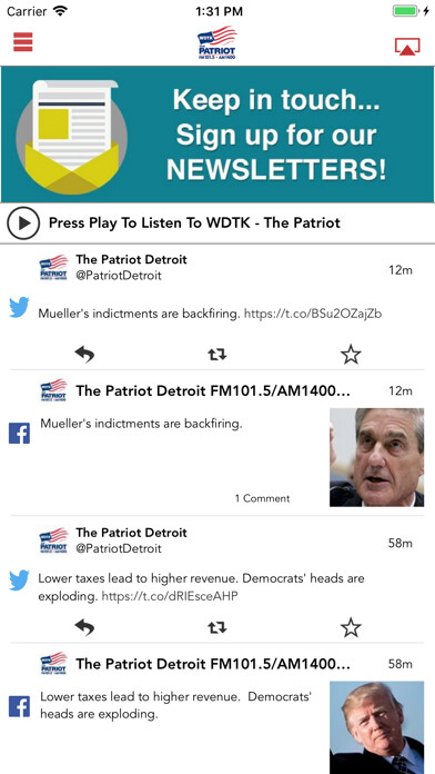 Emulate iPhone app The Patriot WDTK using MyAndroid Emulate iPhone app The Patriot WDTK using MyAndroid