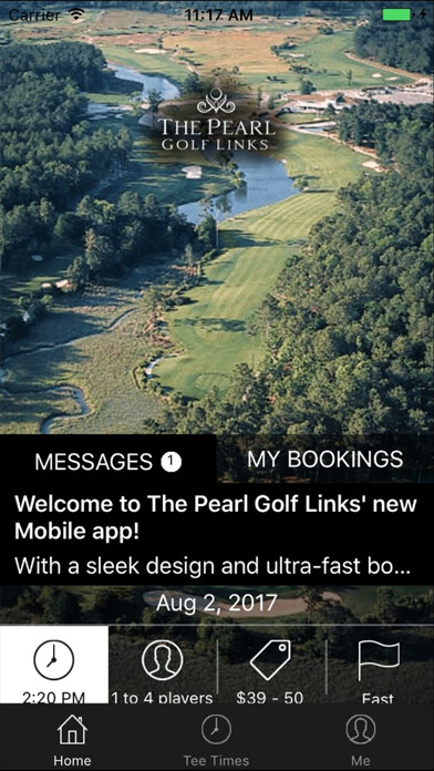 Emulate iPhone app The Pearl Golf Links Tee Times using MyAndroid Emulate iPhone app The Pearl Golf Links Tee Times using MyAndroid