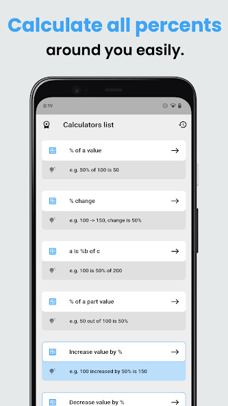 Run android online APK The Percentage Calculator from MyAndroid or emulate The Percentage Calculator using MyAndroid Run android online APK The Percentage Calculator from MyAndroid or emulate The Percentage Calculator using MyAndroid