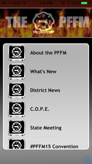 Emulate iPhone app The PFFM using MyAndroid