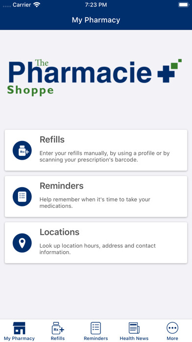 Emulate iPhone app The Pharmacie Shoppe using MyAndroid Emulate iPhone app The Pharmacie Shoppe using MyAndroid