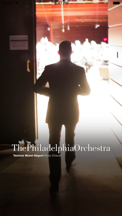 Emulate iPhone app The Philadelphia Orchestra using MyAndroid
