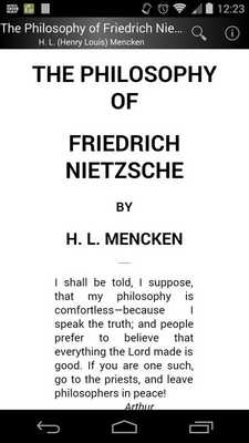 Emulate Android APK The Philosophy of Nietzsche Emulate Android APK The Philosophy of Nietzsche