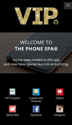 Emulate Android APK The Phone Spa - VIP Repair