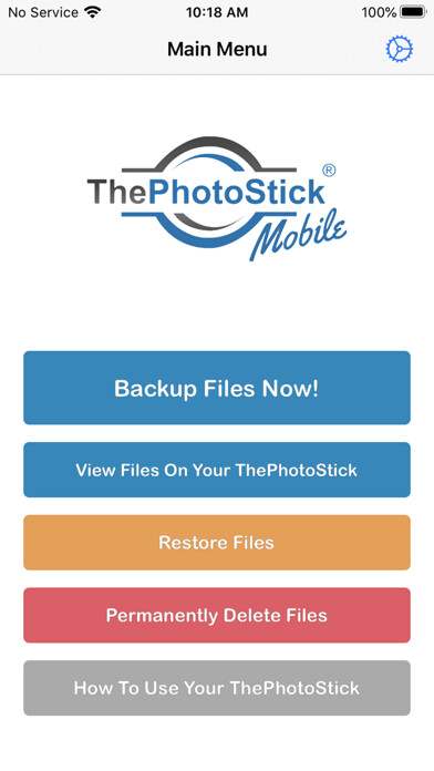 Emulate iPhone app ThePhotoStick Mobile NEW using MyAndroid