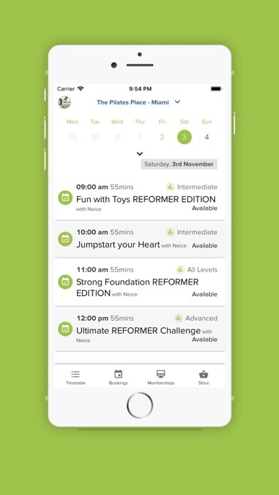 Emulate iPhone app The Pilates Place Studios App using MyAndroid Emulate iPhone app The Pilates Place Studios App using MyAndroid