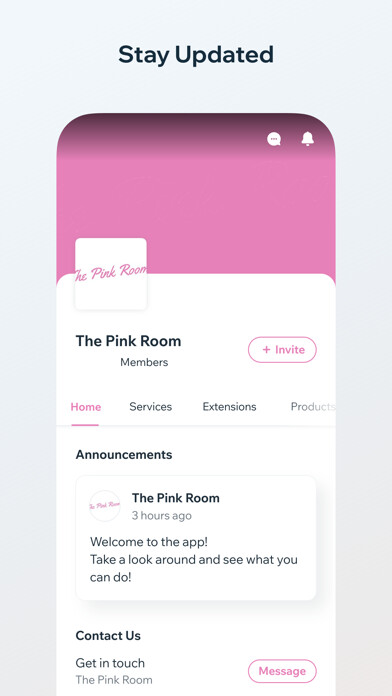 Emulate iPhone app The Pink Room using MyAndroid Emulate iPhone app The Pink Room using MyAndroid