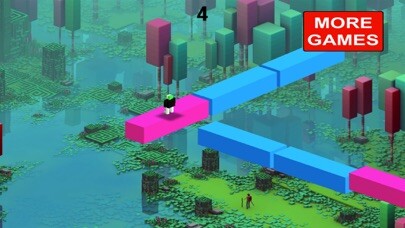 Emulate iPhone app The Pixel Man On Zig Zag Road 3D using MyAndroid Emulate iPhone app The Pixel Man On Zig Zag Road 3D using MyAndroid