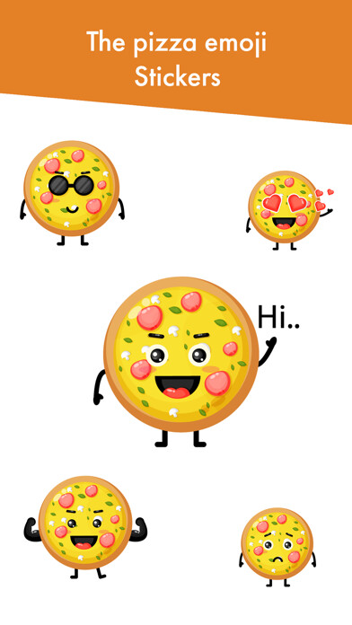 Emulate iPhone app The Pizza Emoji Sticker using MyAndroid Emulate iPhone app The Pizza Emoji Sticker using MyAndroid