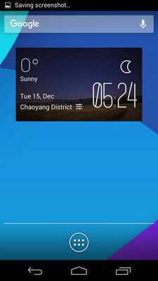 Emulate Android APK The plain night weather widget Emulate Android APK The plain night weather widget