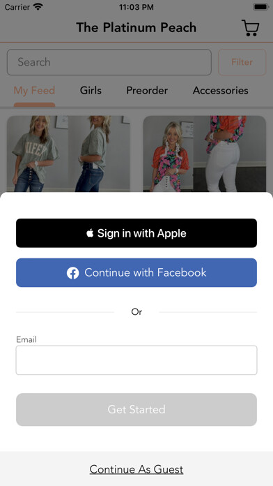 Emulate iPhone app The Platinum Peach using MyAndroid Emulate iPhone app The Platinum Peach using MyAndroid