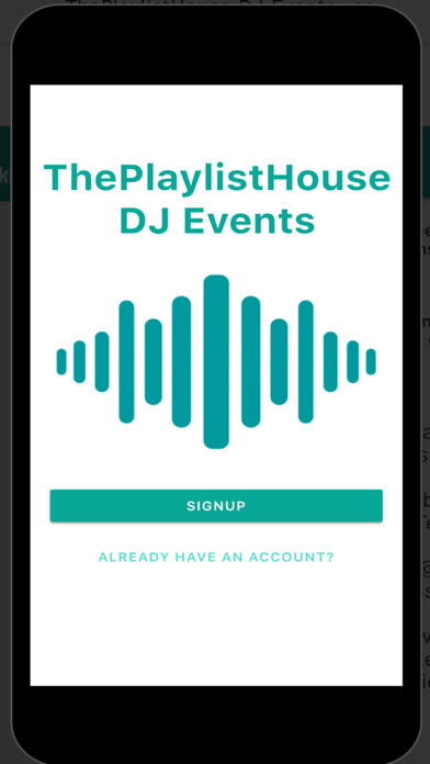 Emulate iPhone app ThePlaylistHouse DJ Events using MyAndroid Emulate iPhone app ThePlaylistHouse DJ Events using MyAndroid