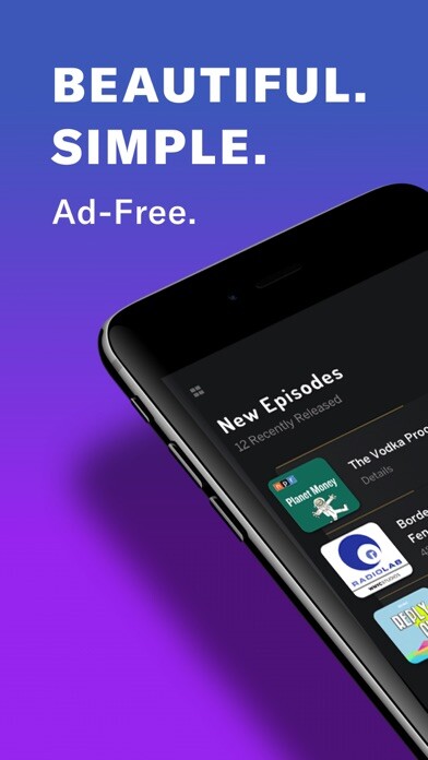 Emulate iPhone app The Podcast Player using MyAndroid