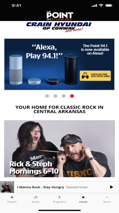 Emulate iPhone app The Point 94.1 KKPT FM using MyAndroid Emulate iPhone app The Point 94.1 KKPT FM using MyAndroid