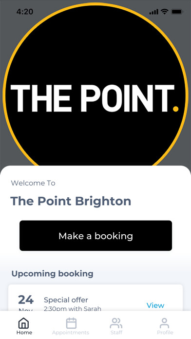 Emulate iPhone app The Point Brighton using MyAndroid Emulate iPhone app The Point Brighton using MyAndroid