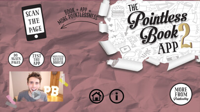 Emulate iPhone app The Pointless Book 2 App using MyAndroid