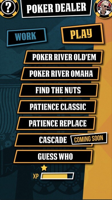 Emulate iPhone app The Poker Dealer using MyAndroid