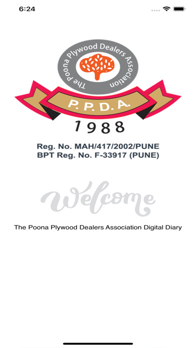 Emulate iPhone app The Poona Plywood Dealers Asso using MyAndroid