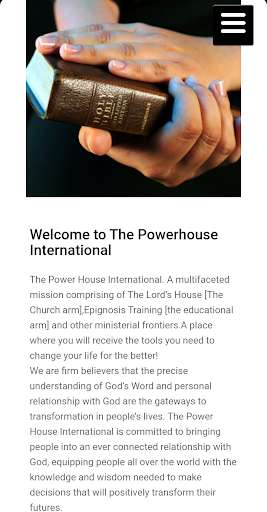 Run android online APK The Power House International from MyAndroid or emulate The Power House International using MyAndroid