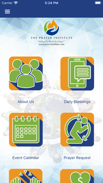 Emulate iPhone app The Prayer Institute using MyAndroid Emulate iPhone app The Prayer Institute using MyAndroid