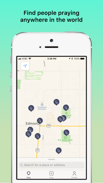 Emulate iPhone app The Prayer Map using MyAndroid Emulate iPhone app The Prayer Map using MyAndroid
