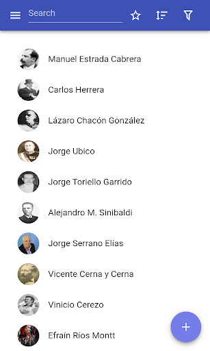 Run android online APK The presidents of Guatemala from MyAndroid or emulate The presidents of Guatemala using MyAndroid