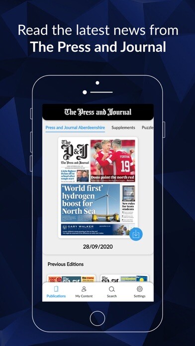 Emulate iPhone app The Press and Journal ePaper using MyAndroid Emulate iPhone app The Press and Journal ePaper using MyAndroid