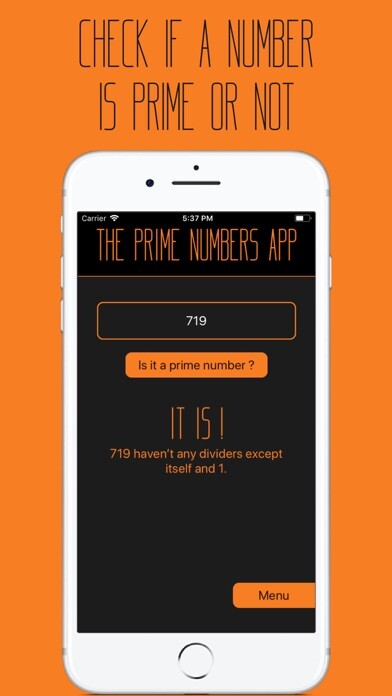 Emulate iPhone app The Prime Numbers App using MyAndroid Emulate iPhone app The Prime Numbers App using MyAndroid