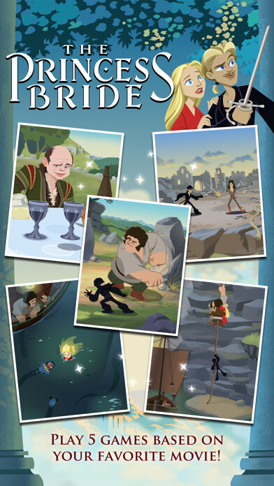 Emulate iPhone app The Princess Bride - The Official Game using MyAndroid
