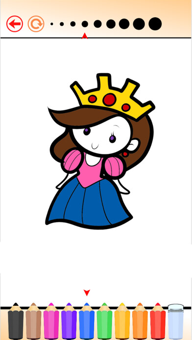 Emulate iPhone app The Princess Coloring Book: Learn to paint and color, Free games HD for children using MyAndroid Emulate iPhone app The Princess Coloring Book: Learn to paint and color, Free games HD for children using MyAndroid