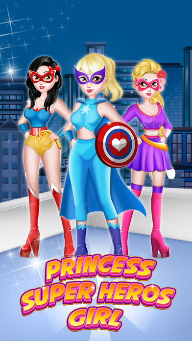 Emulate iPhone app The Princess Superhero Girls using MyAndroid Emulate iPhone app The Princess Superhero Girls using MyAndroid