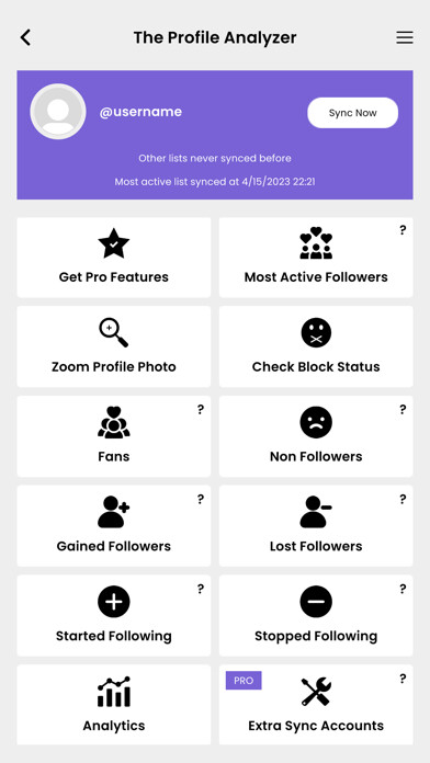 Emulate iPhone app The Profile Analyzer using MyAndroid