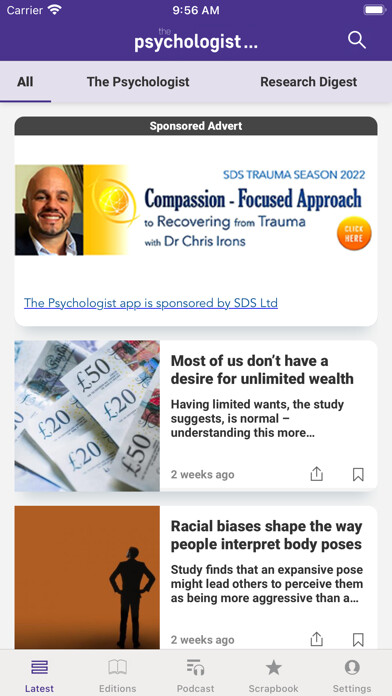Emulate iPhone app The Psychologist using MyAndroid