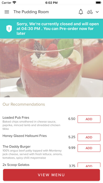Emulate iPhone app The Pudding Room using MyAndroid Emulate iPhone app The Pudding Room using MyAndroid
